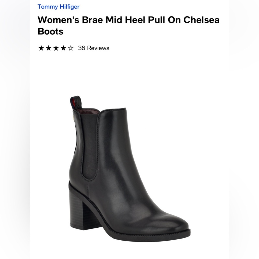 Women's Brae Mid Heel Pull On Chelsea
Boots